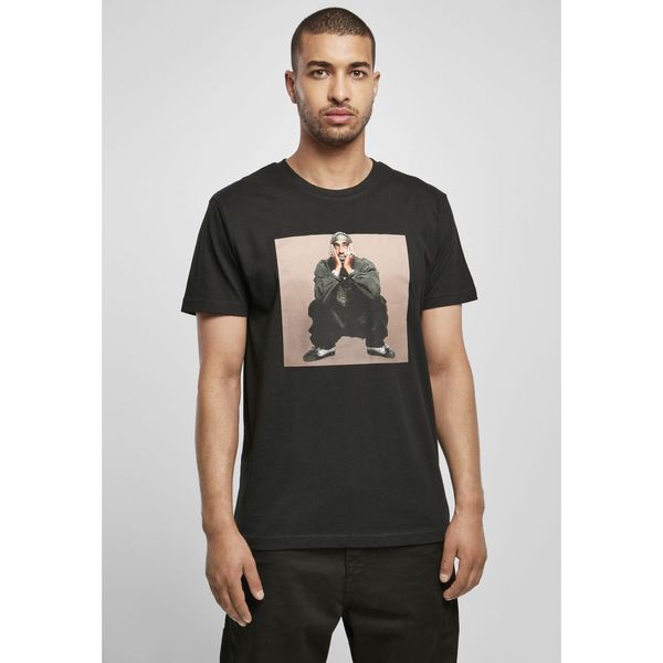 Mister Tee Tupac T-shirt sitting pose black