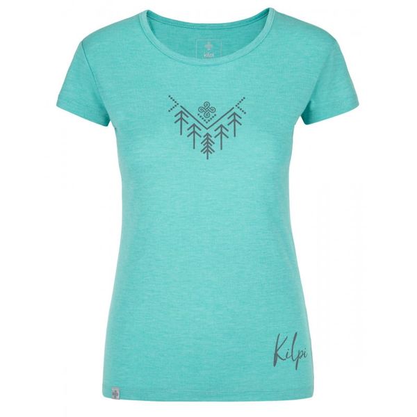 Kilpi Turquoise women's sports T-shirt Kilpi GAROVE