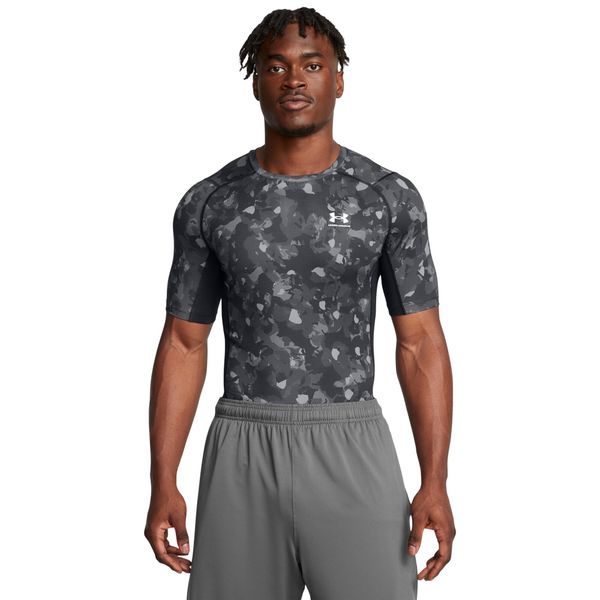 Under Armour UA HG Armour Prtd SS-BLK