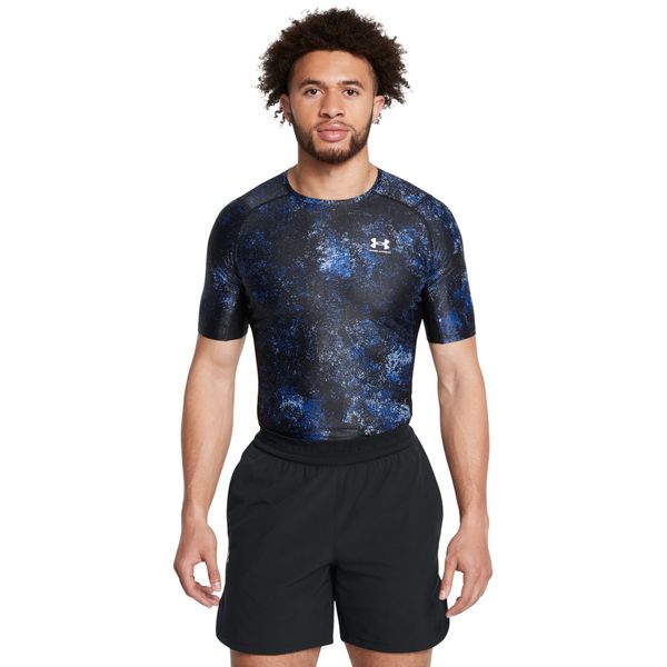 Under Armour UA HG IsoChill Prtd SS-BLU