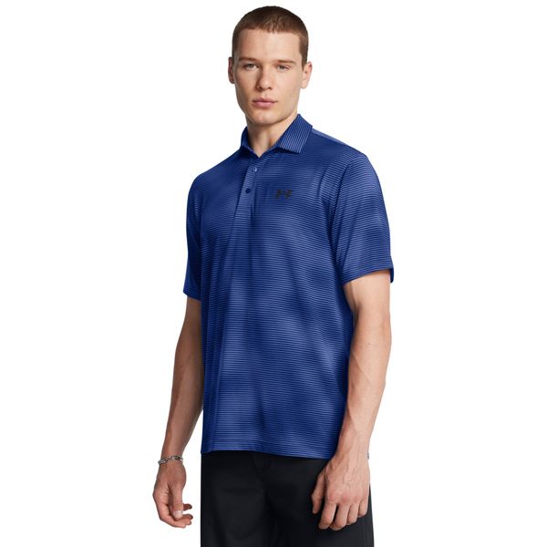 Under Armour UA Playoff 3.0 Printed Polo-BLU