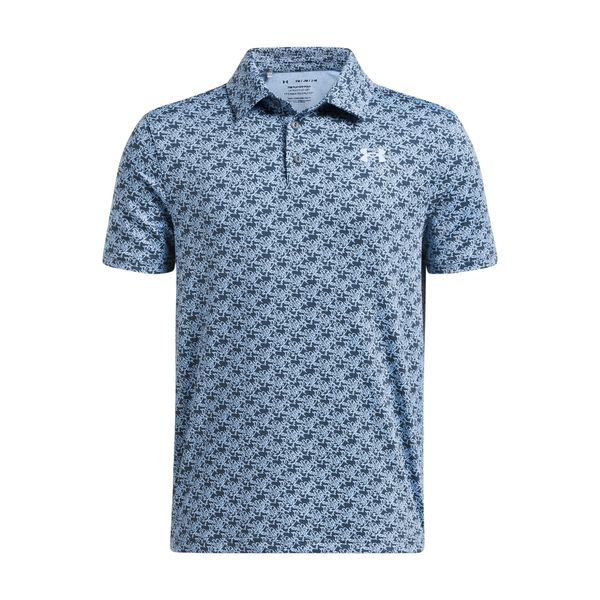 Under Armour UA Playoff Printed Polo-BLU