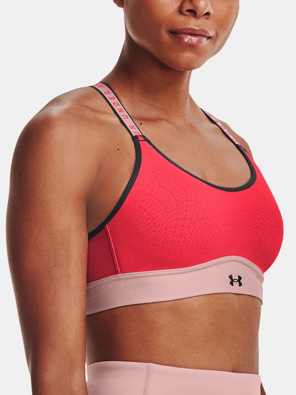 Under Armour Under Armour Bra UA Infinity Mid Bra Blocked-RED - Women