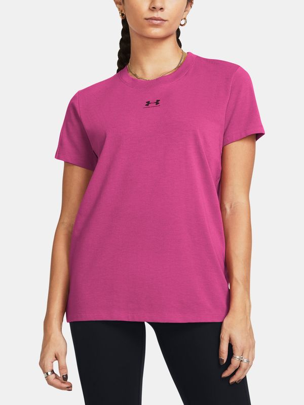 Under Armour Under Armour Campus Core SS-PNK T-Shirt - Women