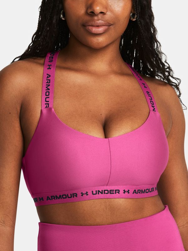 Under Armour Under Armour Crossback Low-PNK Bra - Women