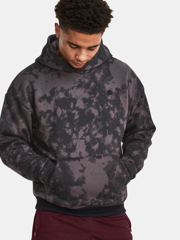 Under Armour Under Armour Curry Acid Wash Hoodie-GRY - Men's