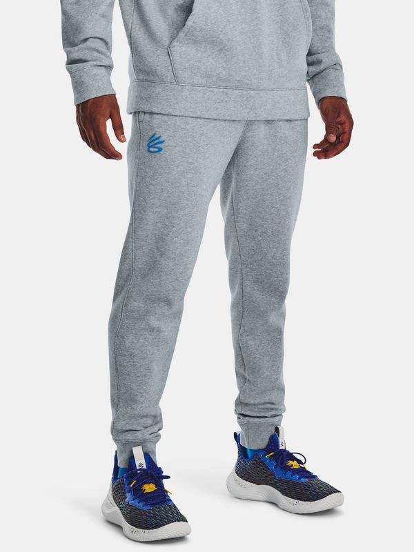 Under Armour Under Armour Curry Fleece Sweatpants-BLU - Men's