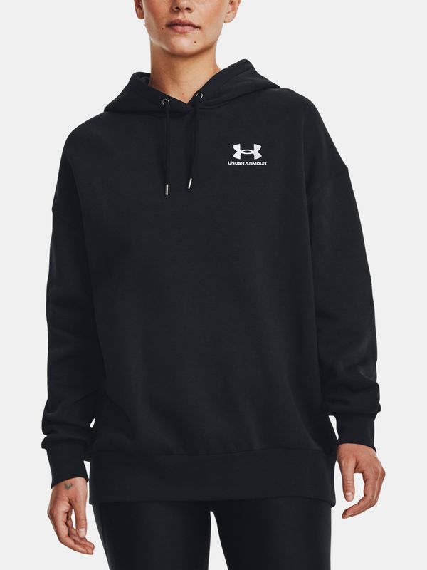 Under Armour Under Armour Essential Flc OS Hoodie-BLK - Women