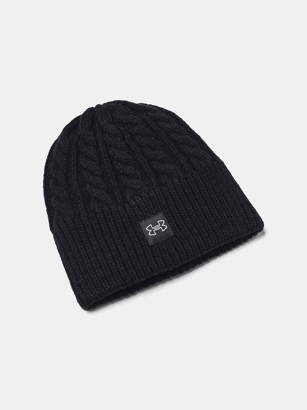 Under Armour Under Armour Halftime Cable Knit Beanie - BLK - Women's
