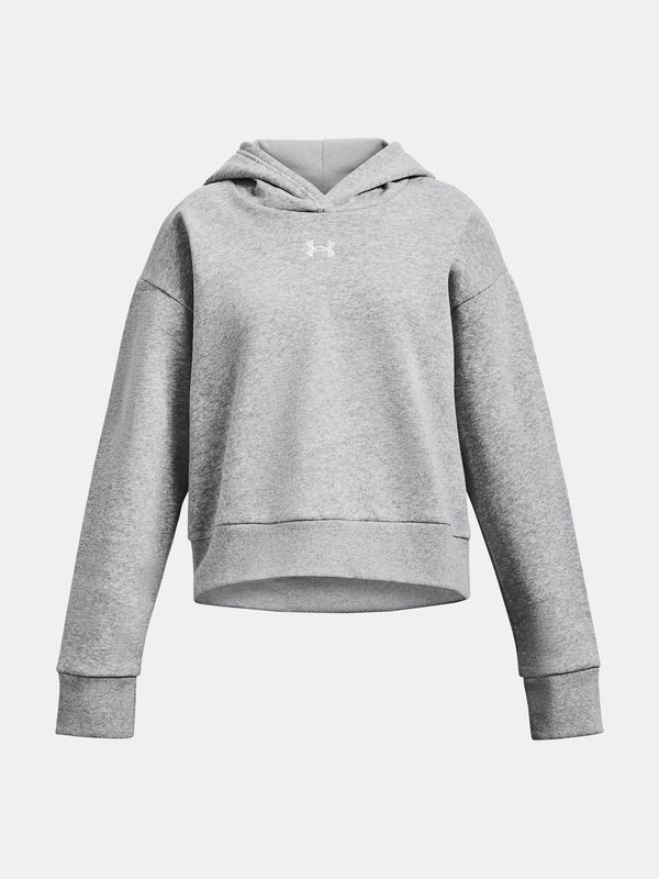 Under Armour Under Armour Hoodie UA Rival Fleece Crop Hoodie-GRY - Girls