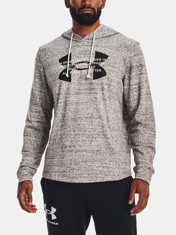 Under Armour Under Armour Hoodie UA Rival Terry Logo Hoodie-WHT - Men