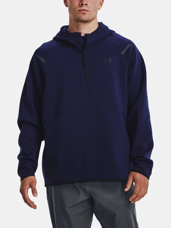 Under Armour Under Armour Hoodie UA Unstoppable Flc Hoodie-BLU - Men's