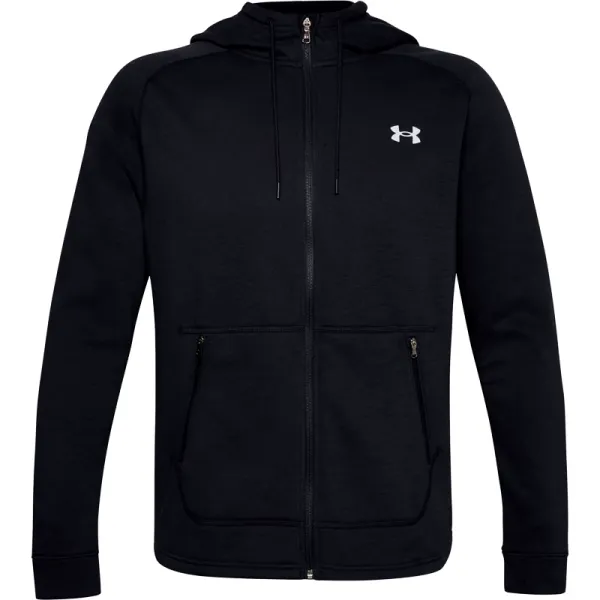 Under Armour Under Armour Men's Charged Cotton Fleece FZ Hoodie Black,S