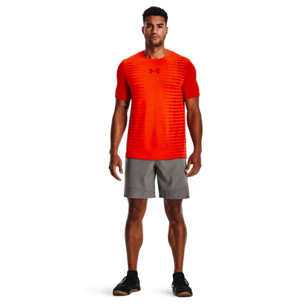 Under Armour Under Armour Men's T-Shirt Seamless Wordmark SS Phoenix Fire