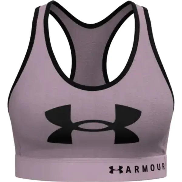 Under Armour Under Armour Mid Keyhole Graphic - PNK S Women's Bra