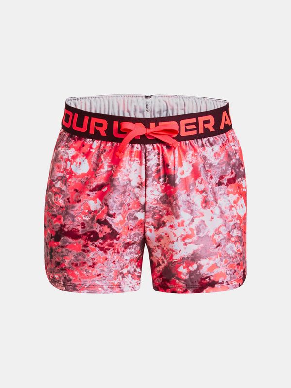 Under Armour Under Armour Shorts Play Up Printed Shorts-RED - Girls