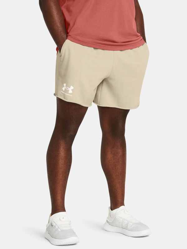 Under Armour Under Armour Shorts UA Rival Terry 6in Short-BRN - Mens