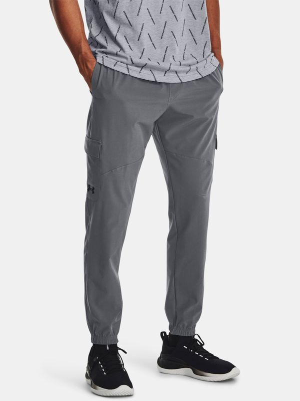 Under Armour Under Armour Sport Pants UA Stretch Woven Cargo Pants-GRY - Men