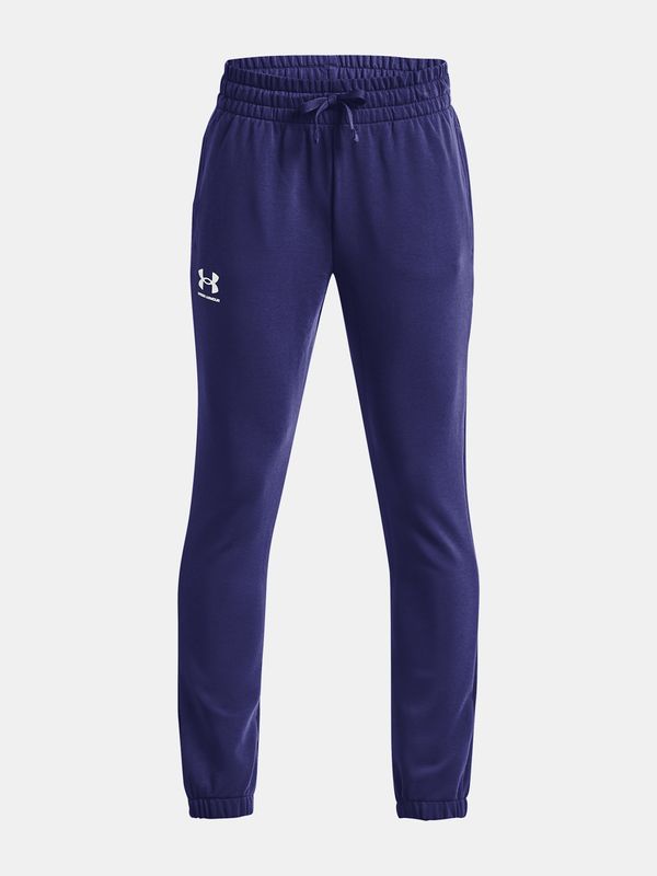 Under Armour Under Armour Sweatpants UA Rival Terry Jogger-BLU - Girls