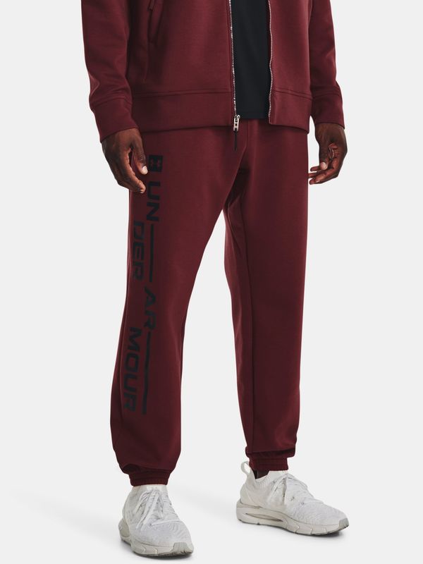 Under Armour Under Armour Sweatpants UA Summit Knit Grphic Jogger-RED - Mens