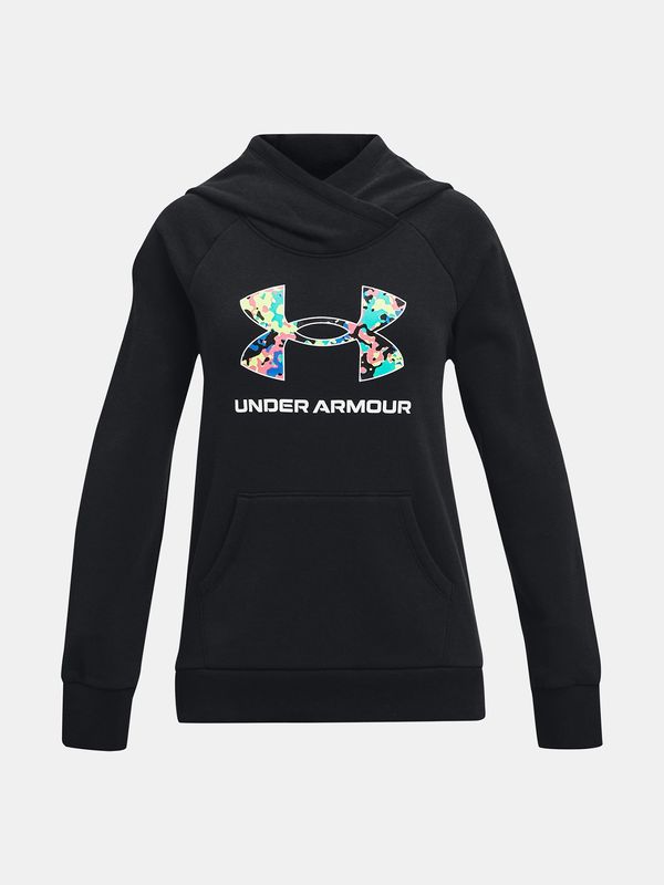 Under Armour Under Armour Sweatshirt Rival Logo Hoodie-BLK - Girls