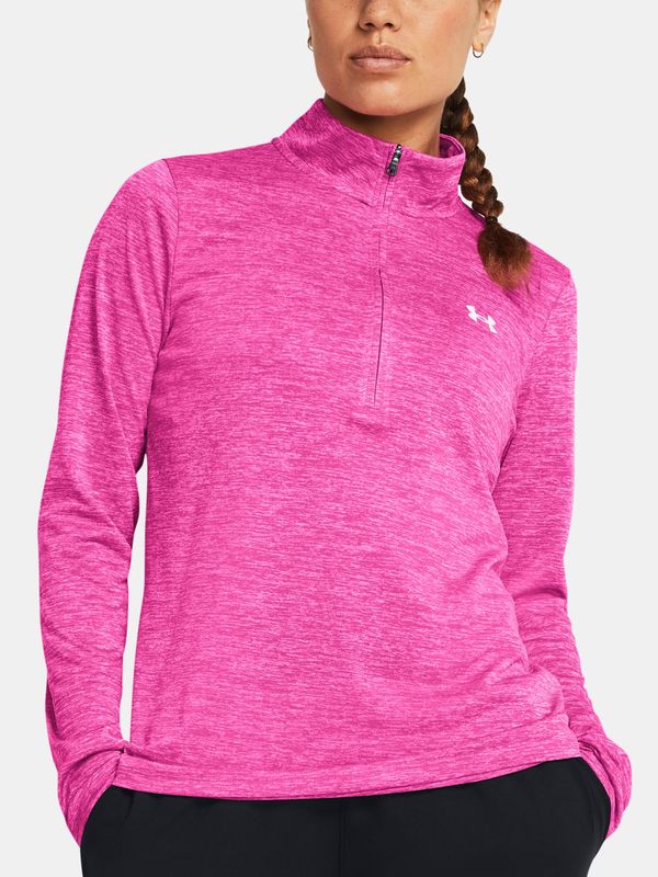 Under Armour Under Armour Sweatshirt Tech 1/2 Zip-Twist-PNK - Women