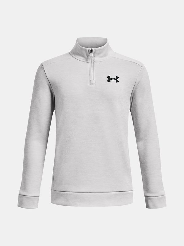 Under Armour Under Armour Sweatshirt UA Armour Fleece 1/4 Zip-GRY - Boys