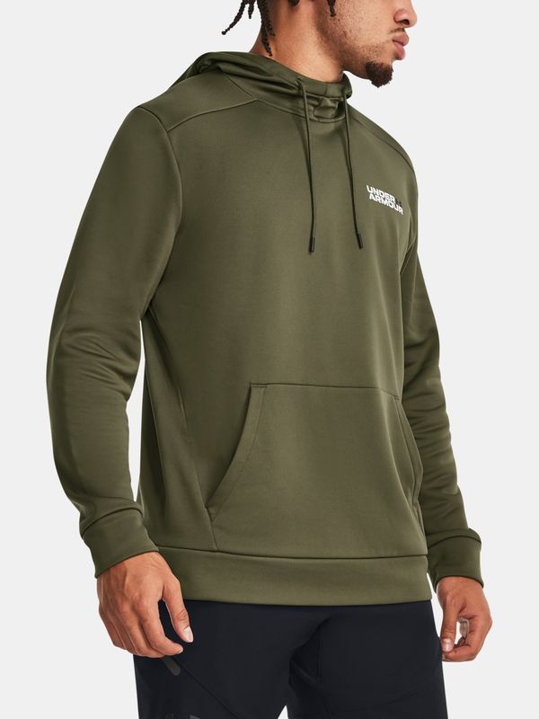 Under Armour Under Armour Sweatshirt UA Armour Fleece Graphic HD-GRN - Mens