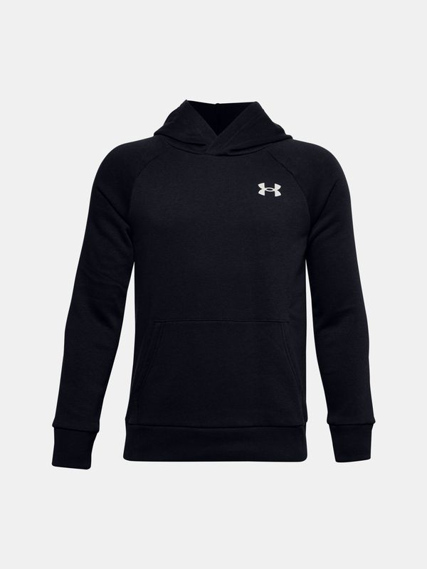 Under Armour Under Armour Sweatshirt UA RIVAL COTTON HOODIE-BLK - Boys