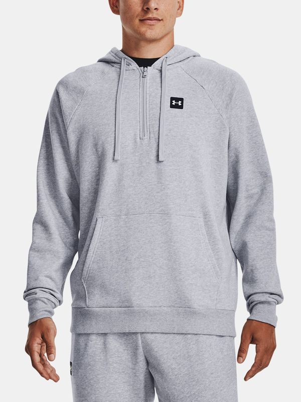 Under Armour Under Armour Sweatshirt UA Rival Fleece 1/2 Zipper HD-GRY - Mens