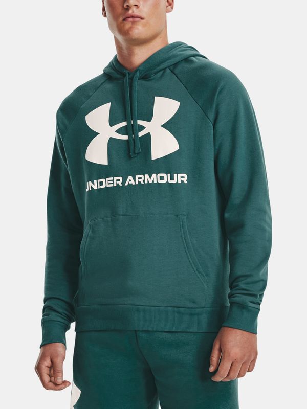 Under Armour Under Armour Sweatshirt UA Rival Fleece Big Logo HD-GRN - Men