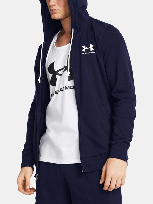 Under Armour Under Armour Sweatshirt UA Rival Terry LC FZ-BLU - Men