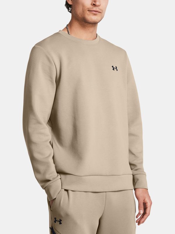 Under Armour Under Armour Sweatshirt UA Unstoppable Flc Crew-BRN - Mens