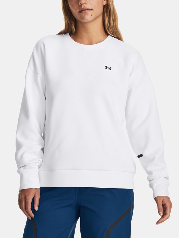 Under Armour Under Armour Sweatshirt Unstoppable Flc Crew-WHT - Women