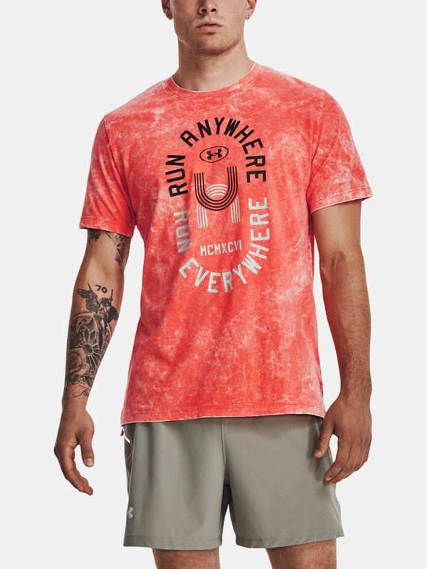 Under Armour Under Armour T-Shirt RUN ANYWHERE TEE-RED - Men
