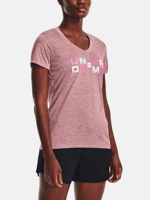 Under Armour Under Armour T-Shirt Tech Twist Graphic SSV-PNK - Women