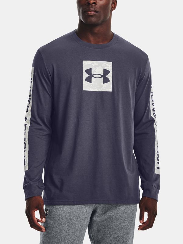 Under Armour Under Armour T-Shirt UA CAMO BOXED SPORTSTYLE LS-GRY - Men