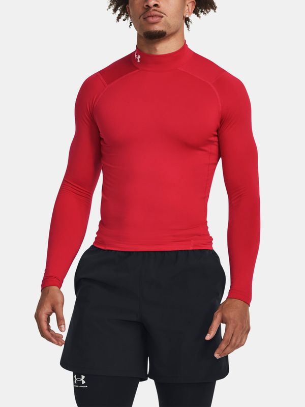 Under Armour Under Armour T-Shirt UA CG Armour Comp Mock-RED - Men's