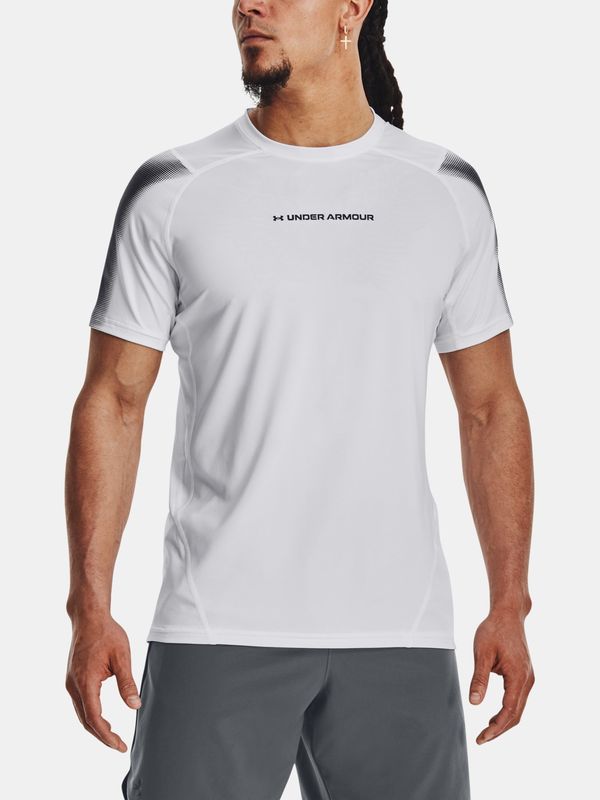 Under Armour Under Armour T-Shirt UA HG Armour Nov Fitted SS-WHT - Men