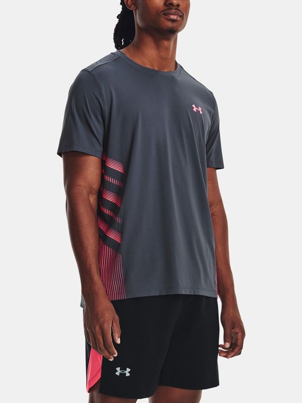 Under Armour Under Armour T-Shirt UA ISO-CHILL LASER HEAT SS-GRY - Men