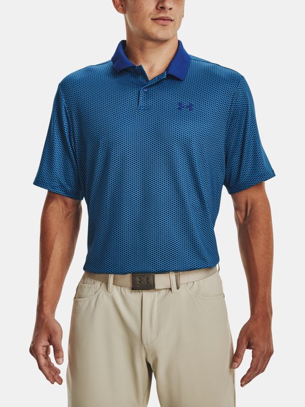 Under Armour Under Armour T-Shirt UA Perf 3.0 Printed Polo-BLU - Men