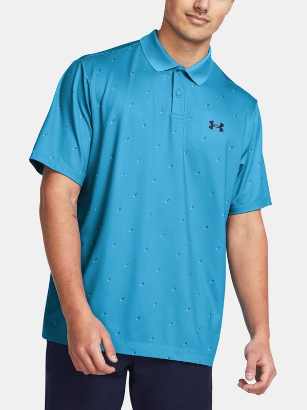 Under Armour Under Armour T-Shirt UA Perf 3.0 Printed Polo-BLU - Men's