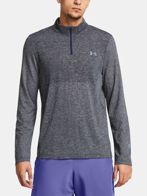 Under Armour Under Armour T-shirt UA SEAMLESS STRIDE 1/4 ZIP-PPL - Men's