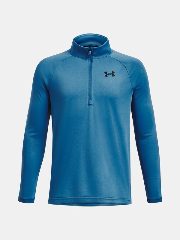 Under Armour Under Armour T-Shirt UA Tech 2.0 1/2 Zip-BLU - Boys