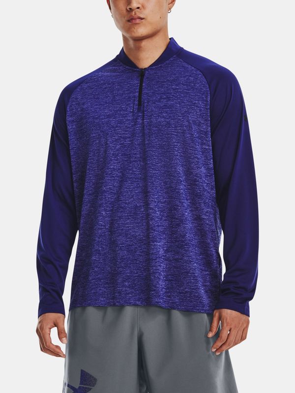 Under Armour Under Armour T-Shirt UA Tech 2.0 Novelty 1/4 Zip-BLU - Men