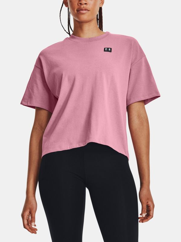 Under Armour Under Armour T-Shirt UA W LOGO LC OVERSIZED HW SS-PNK - Women