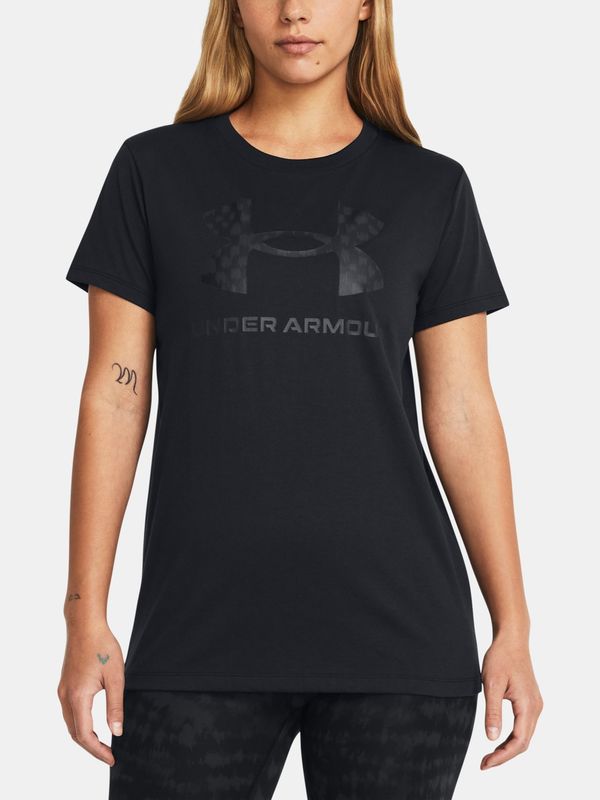 Under Armour Under Armour T-Shirt UA W SPORTSTYLE LOGO SS-BLK - Women