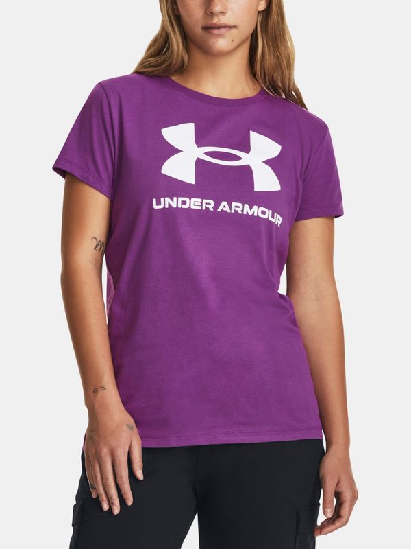 Under Armour Under Armour T-Shirt UA W SPORTSTYLE LOGO SS-PPL - Women