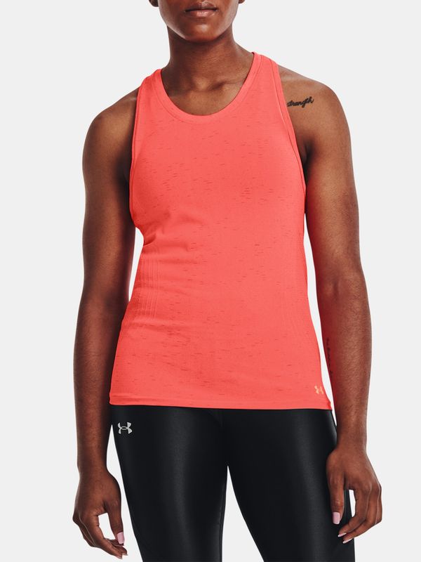 Under Armour Under Armour Tank Top UA Seamless Run Tank-ORG - Women