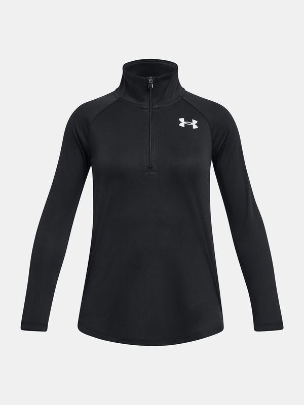 Under Armour Under Armour Tech Graphic 1/2 Zip-BLK T-Shirt - Girls